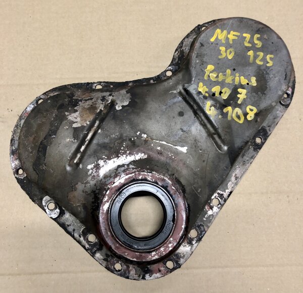 MF 25 30 125 Traktor Stirndeckel Perkins 4.108 4.107 Motor Hanomag Radlader Boot