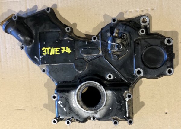 Yanmar 3TNE74 Motor Stirndeckel mit PTO