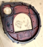 Massey Ferguson Getriebeplatte Perkins 6.354.4 Turbo Motor